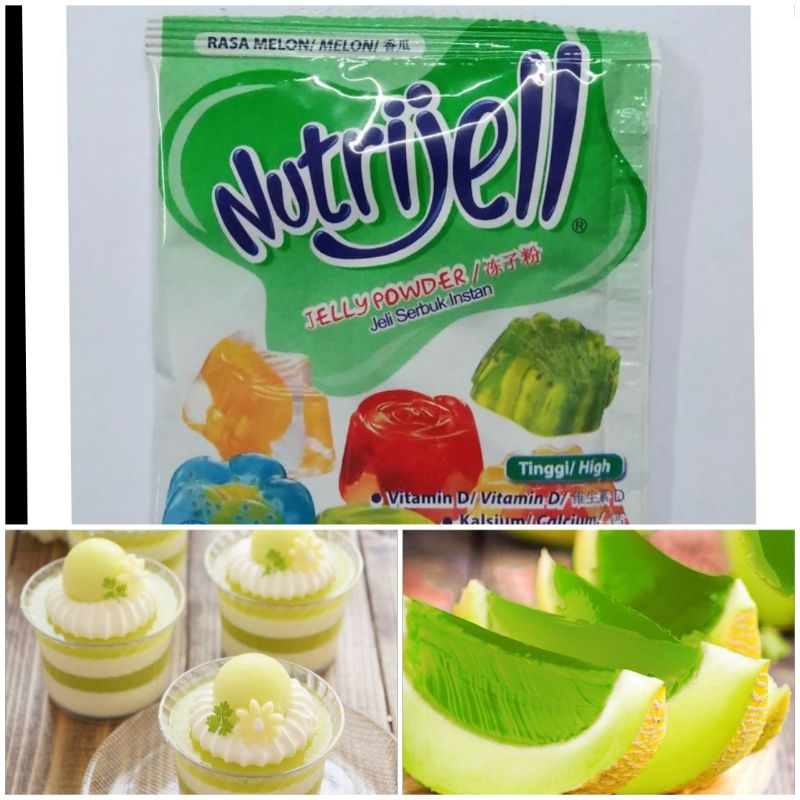 

Nutrijell Melon jelly powder instan 10gr