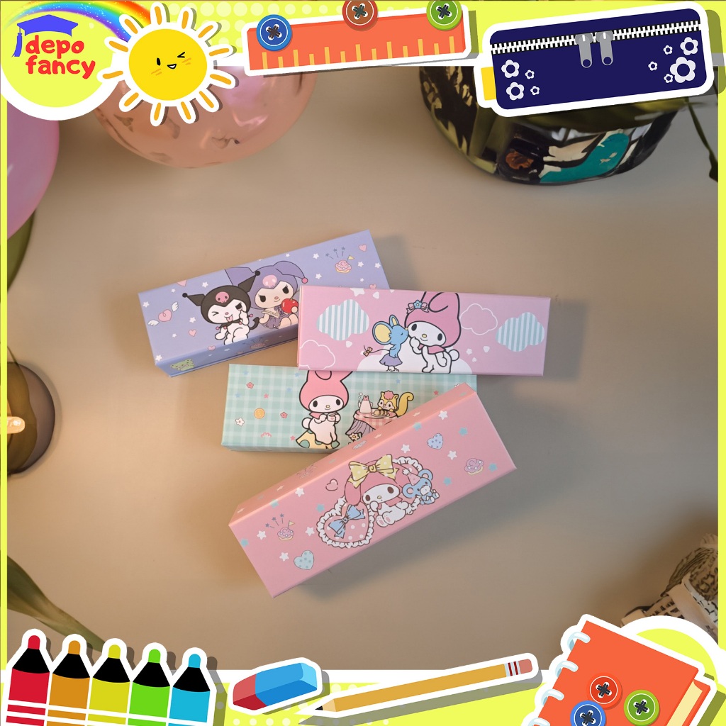 

Kotak Pensil Kardus Magnet 2108 / Pencil Case / Tepak Pensil / Boks Pensil / Box Pen