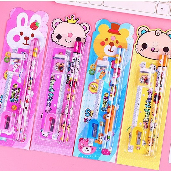 

SET ALAT TULIS SEKOLAH 5 in 1 KARAKTER LUCU