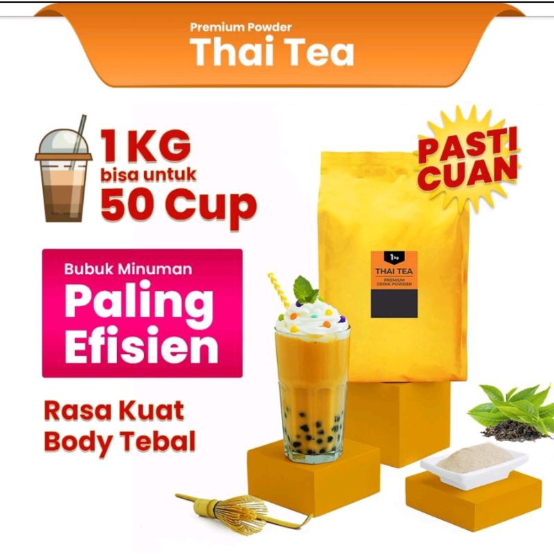 

Powder Thai Tea Premium 1 Kg
