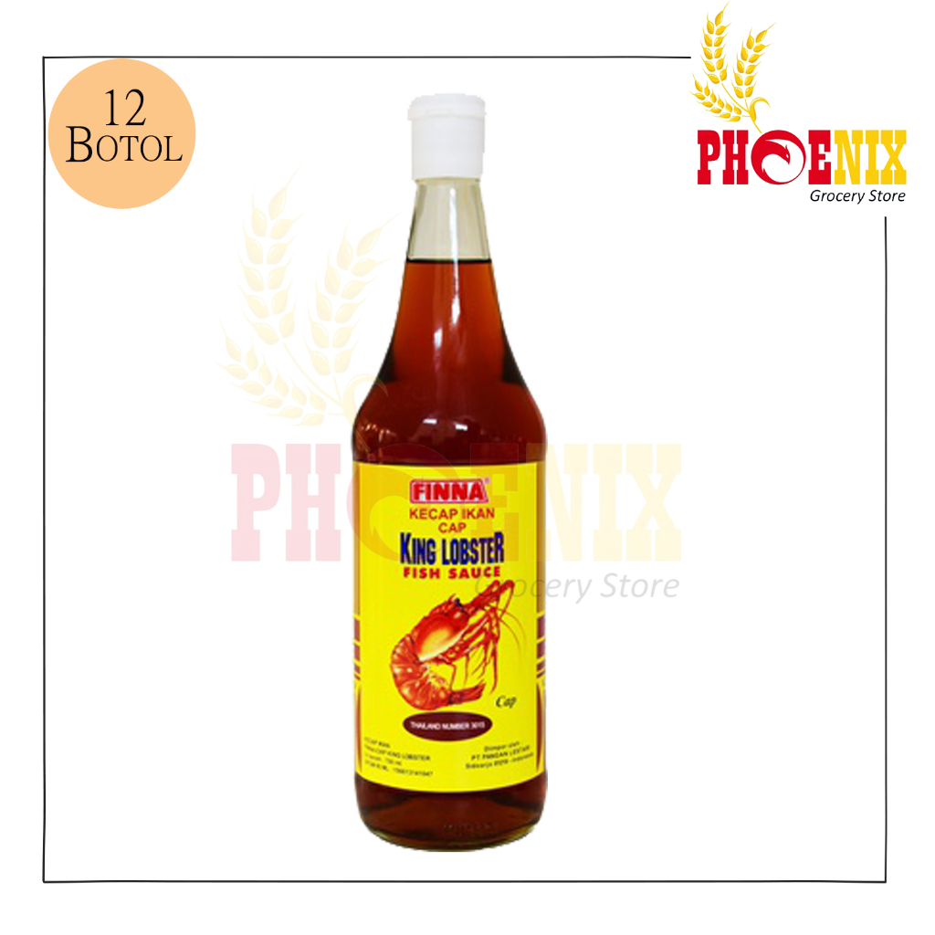 

Finna King Lobster Fish Sauce Kecap Ikan 12 botol @700ml