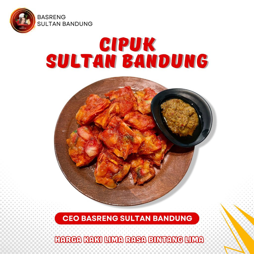 

CIPUK SULTAN BANDUNG BUMBU KACANG