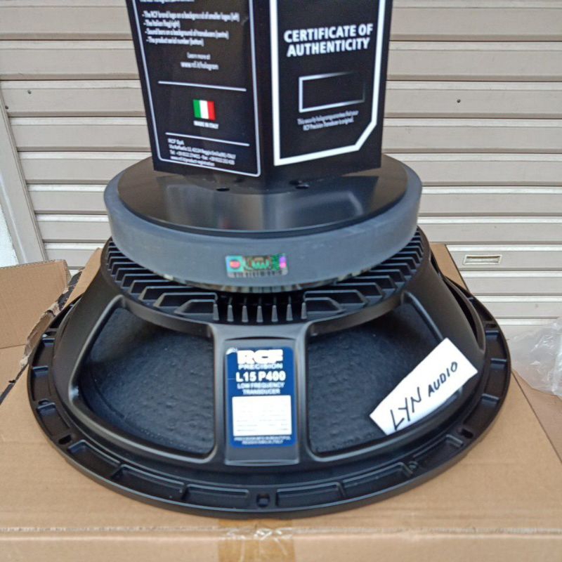 SPEAKER COMPONENT RCF 15 INCH L15P400 VC 4 INCH 15P400