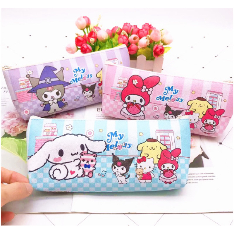 

scp03 Sanrio Case Pensil Alat Tulis/Kotak Pensil Anak My Melody Kuromi