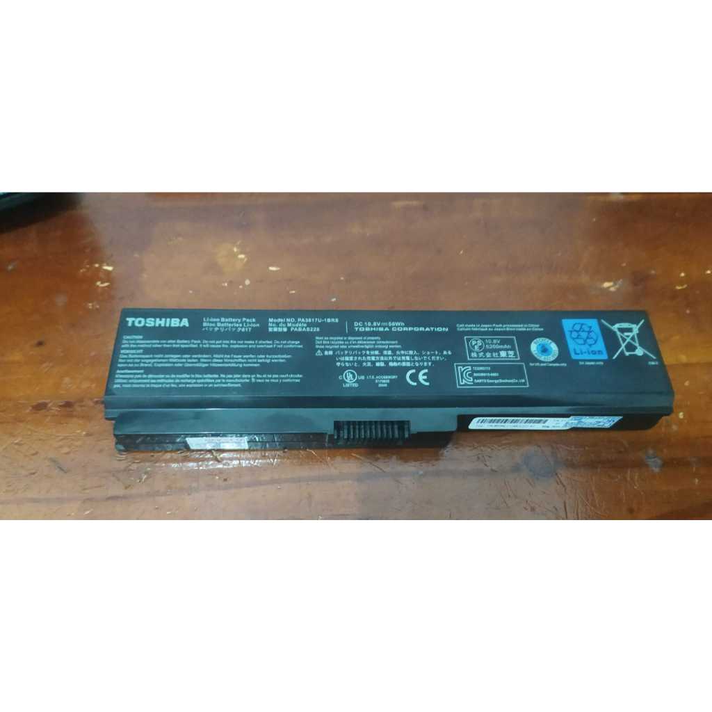 Baterai Laptop Toshiba L600 L630 L635 L640 L645 L700 L745 C600 C640 L640 L740 L745 Series/PA3817U-1B