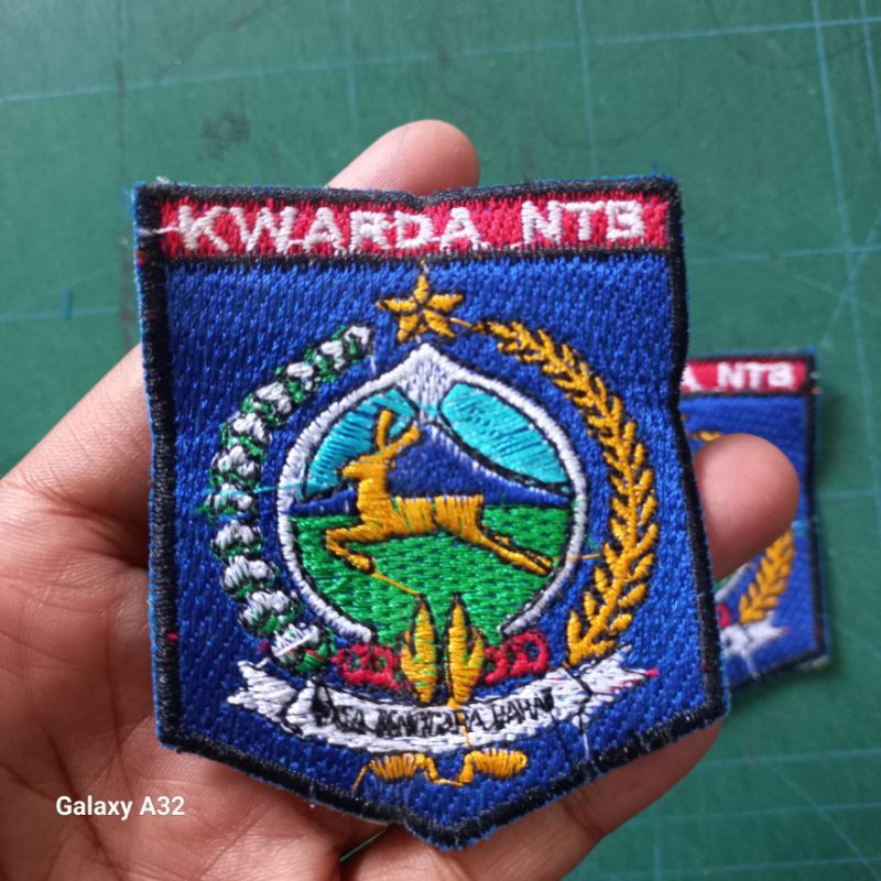 Kwarda NTB Bet Logo Kwarda NTB Full Bordir 100 Biji