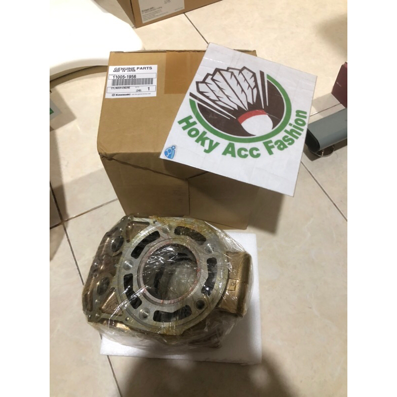 Cylinder Blok 1855 Gold Silver Code B Kawasaki Ninja 150R SS RR Original MADE IN JAPAN