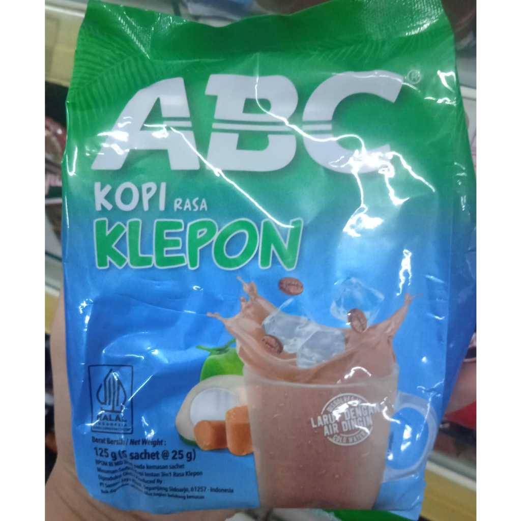 

ABC Kopi Klepon 125gr (5sachet @25gr)