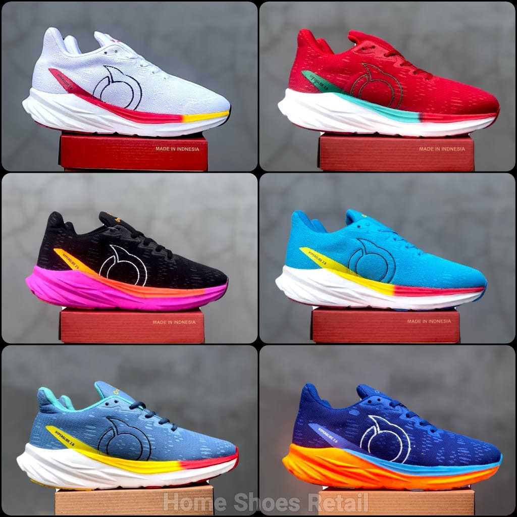 SEPATU LARI RUNNING ORTUS HYPERGLIDE 2.0 PRIA OLAHHRAGA JOGING TERMURAH