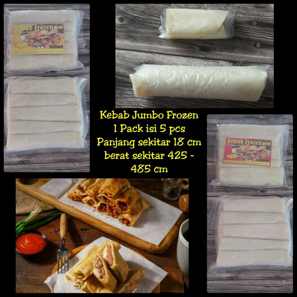 

Kebab Jumbo Frozen isi 5 pcs