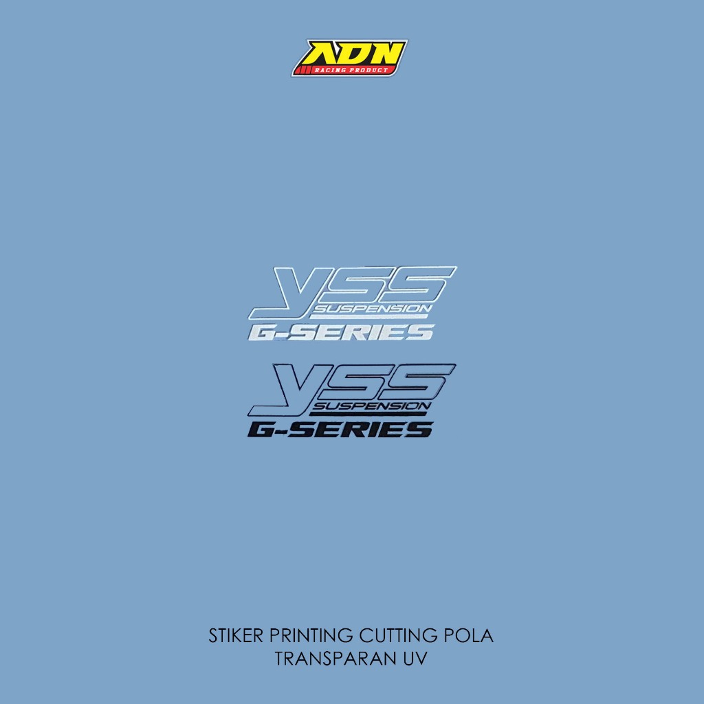 Stiker Shock YSS G Series Transparan