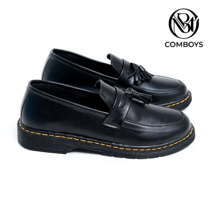 COMBOYS SKUAD SEPATU FORMAL CASUAL KULIT SINTETIS PREMIUM MODEL DOCKMART