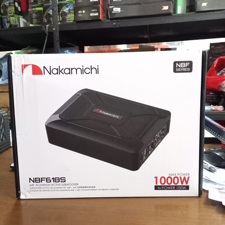 Subwoofer Kolong Nakamichi NBF168S Kolong Aktif Nakamichi