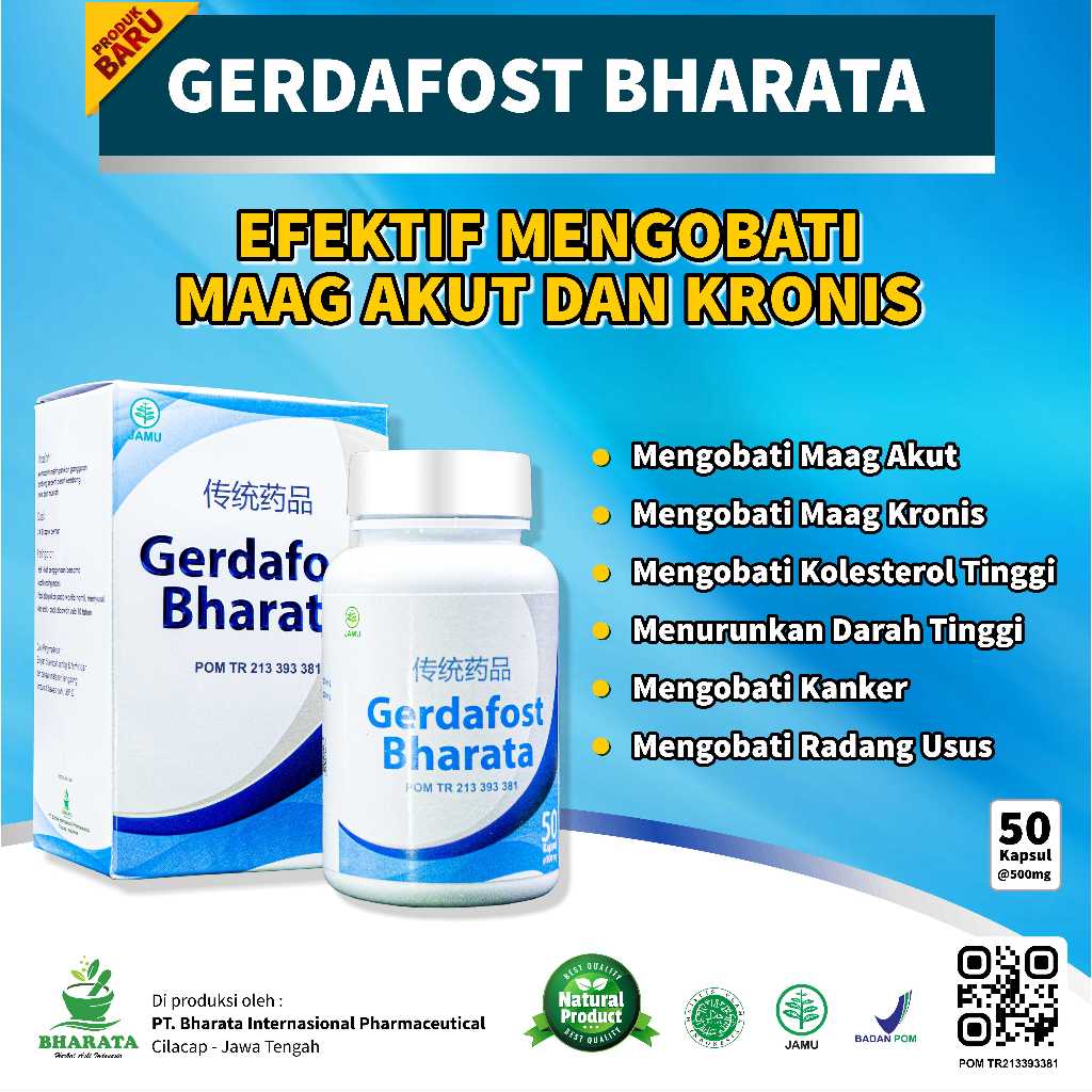 GERDAFOST BHARATA OBAT GERD LAMBUNG