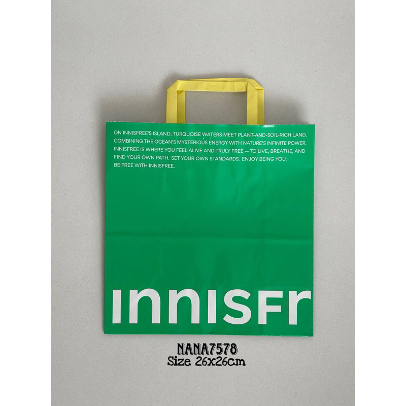 

Innisfree paperbag paper bag