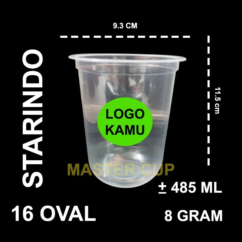 

SABLON CUP 16 OVAL STARINDO