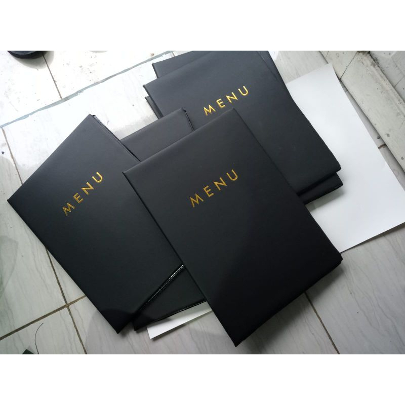 

buku menu cafe/resto/ dll ,ukuran isi masuk a4/f4