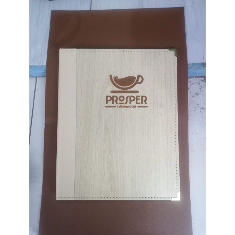 

buku menu bahan hpl ukuran kertas a4