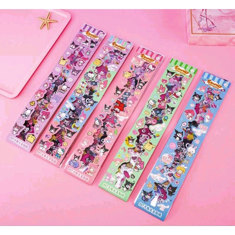 

STIKER PANJANG IMPORT SANRIO LOTSO ISI 20PCS