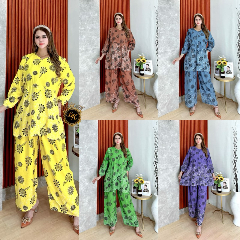 Setelan Jumbo Ld 130 |Setelan Lengan Panjang Jumbo | Setcel Jumbo | Setelan Arab Jumbo