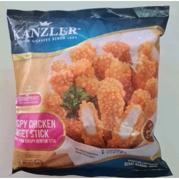 

Kanzler Chicken Nugget Stick Crispy 450gr