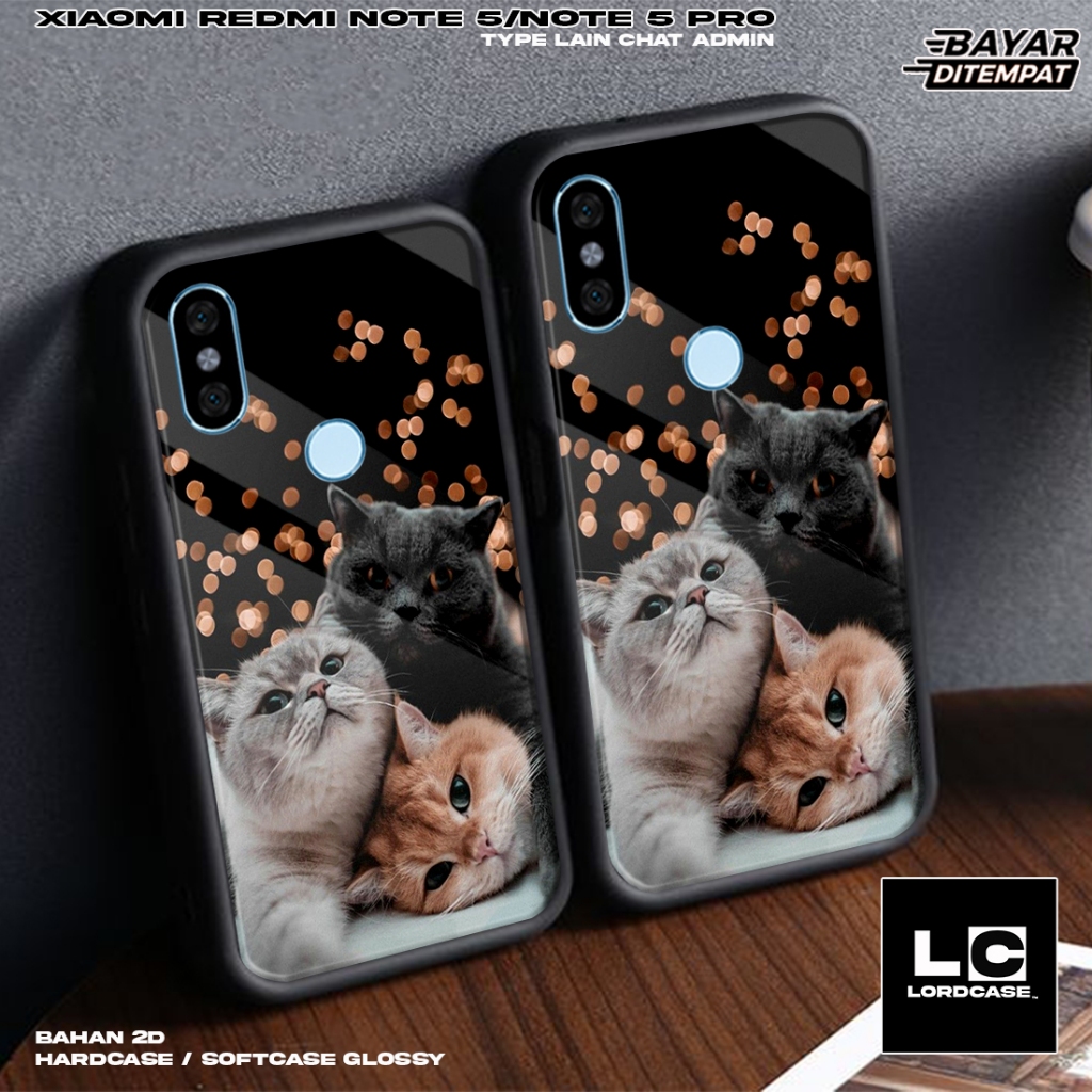 Case XIAOMI REDMI NOTE 5 / NOTE 5 PRO - Casing Hp XIAOMI Terbaru 2024 Lordcase [ CAT ] Silikon Hp  -