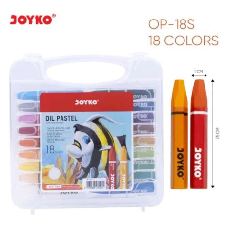 

CRAYON JOYKO 18S / KRAYON MINYAK OIL PASTEL OP-18S