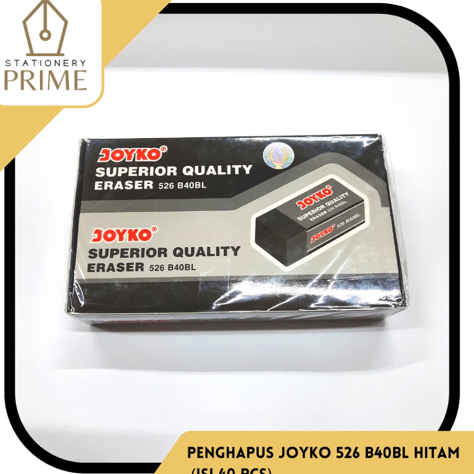 

Penghapus Joyko Hitam Kecil 526B4BL 4 pcs KODE Y3X9