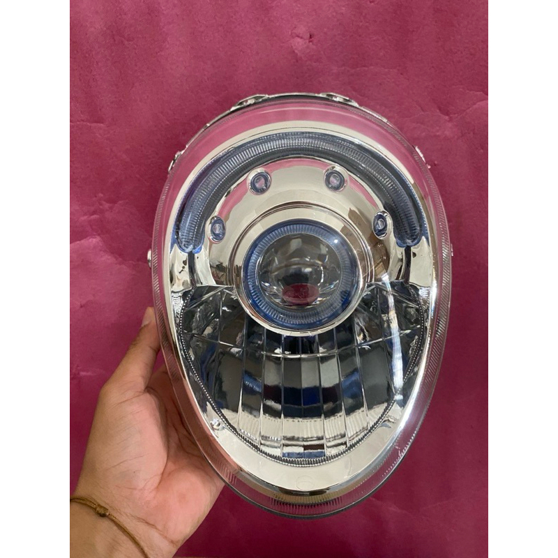 Lampu depan scoopy fi 2016 Lampu Scoopy Fi 2016 Refektor depan Scoopy Fi 2016 Refektor Scoopy Fi 201