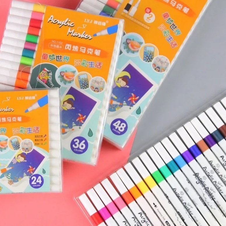 

KODE Q8M2 CODAcrylic Marker Pen Set Spidol 2436486