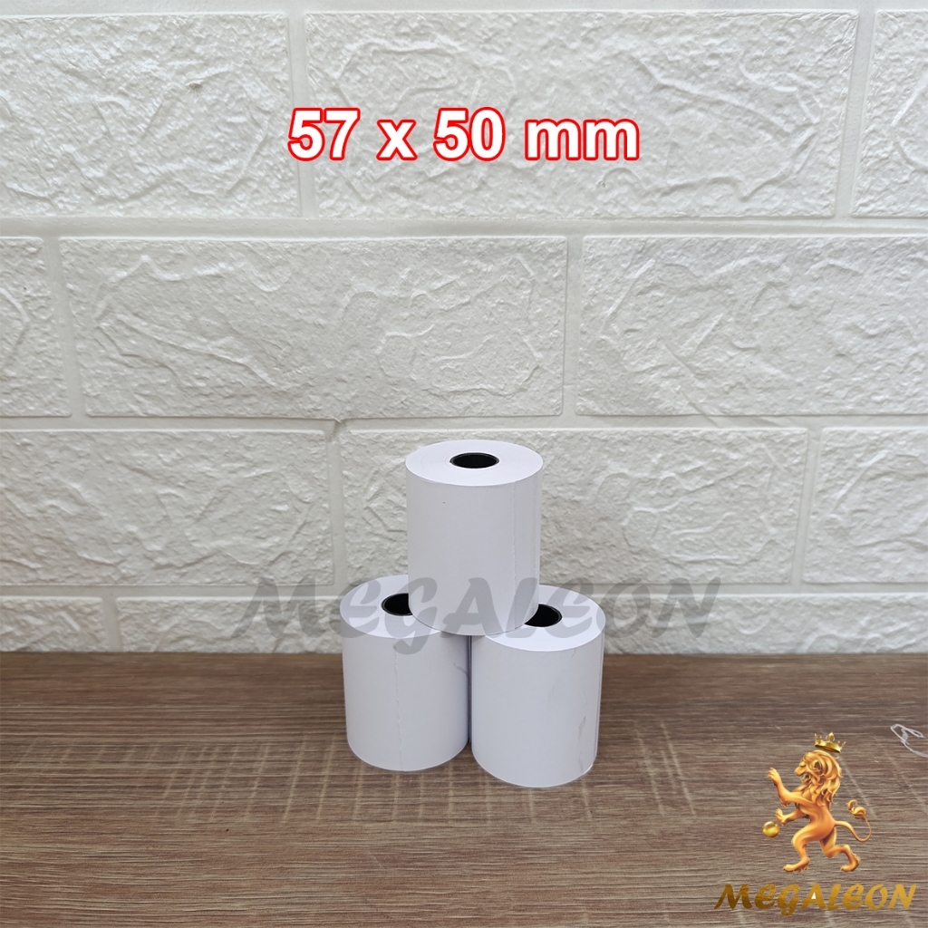 

Kertas Thermal Struk 57x50 Paper Roll (1 Pcs)