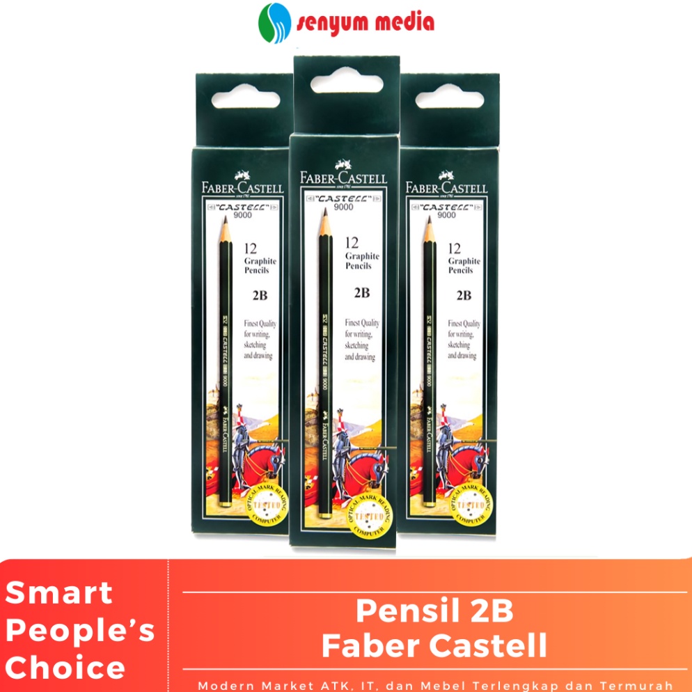 

Pensil Faber Castell 1 Pack Isi 12 Pcs SDZN KODE Z5N3