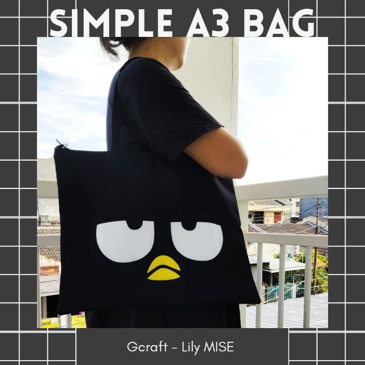 

KODE Q7L7 tas A3 simple a3 bag tas buku gambar A3 folder bag tas les tas folder