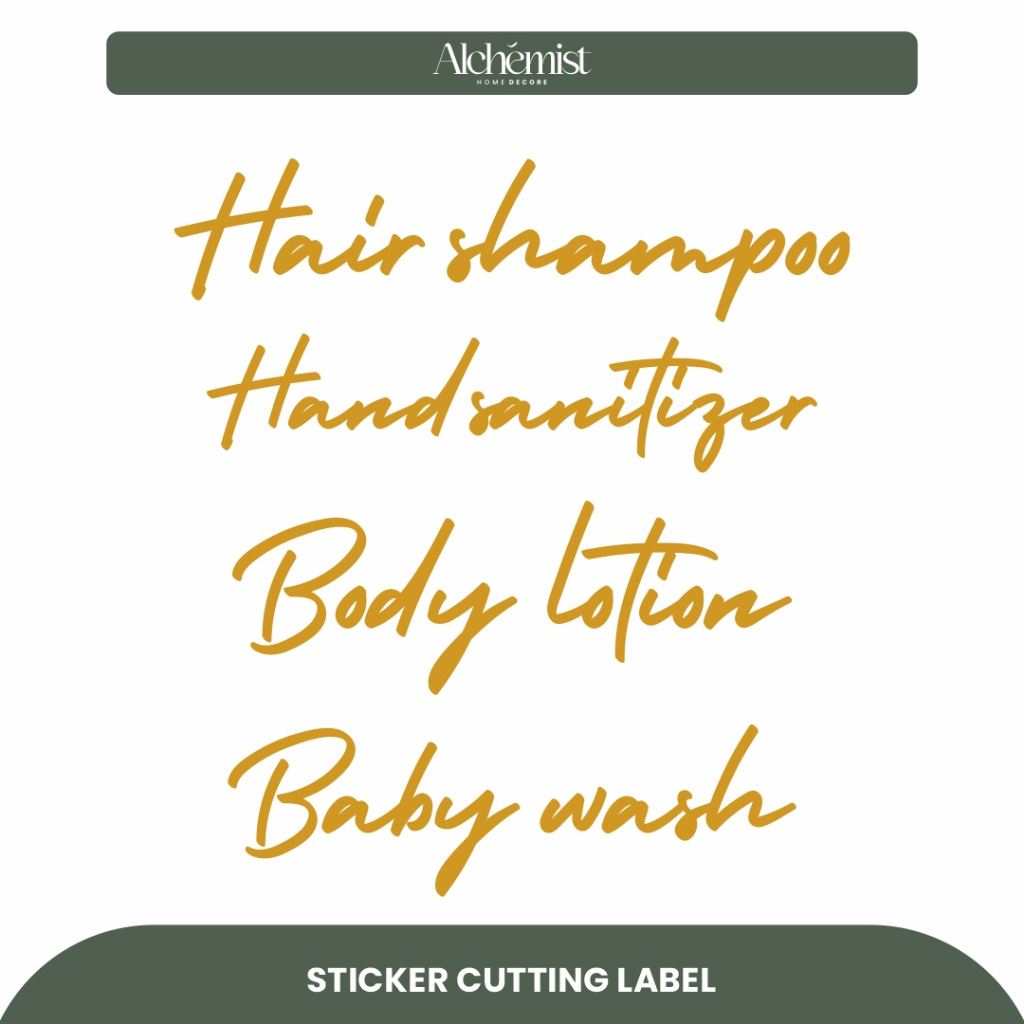 

STICKER CUTTING LABEL MURAH GOLD SILVER (SABUN,SHAMPOO, BODY WASH, HAIR SHAMPOO, KIDS SOAP, KIDS SHAMPOO, BABY WASH, FACIAL WASH)
