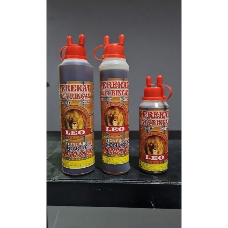 

Perekat Lem Bata Ringan Lem Hebel Lem LEO 523 botol 4gr KODE N3U9