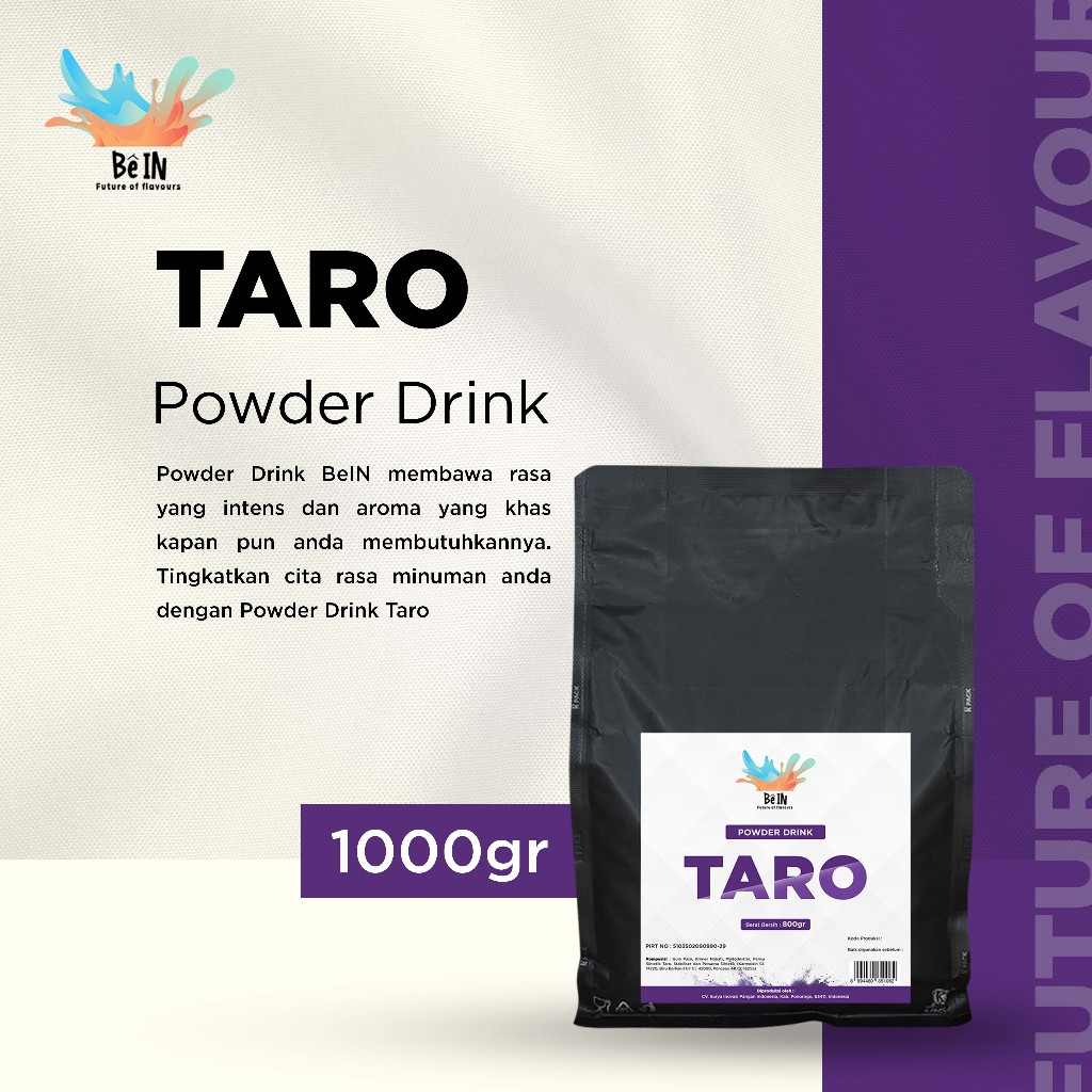 

BeIn Taro Powder - Bubuk Minuman Talas 800gr