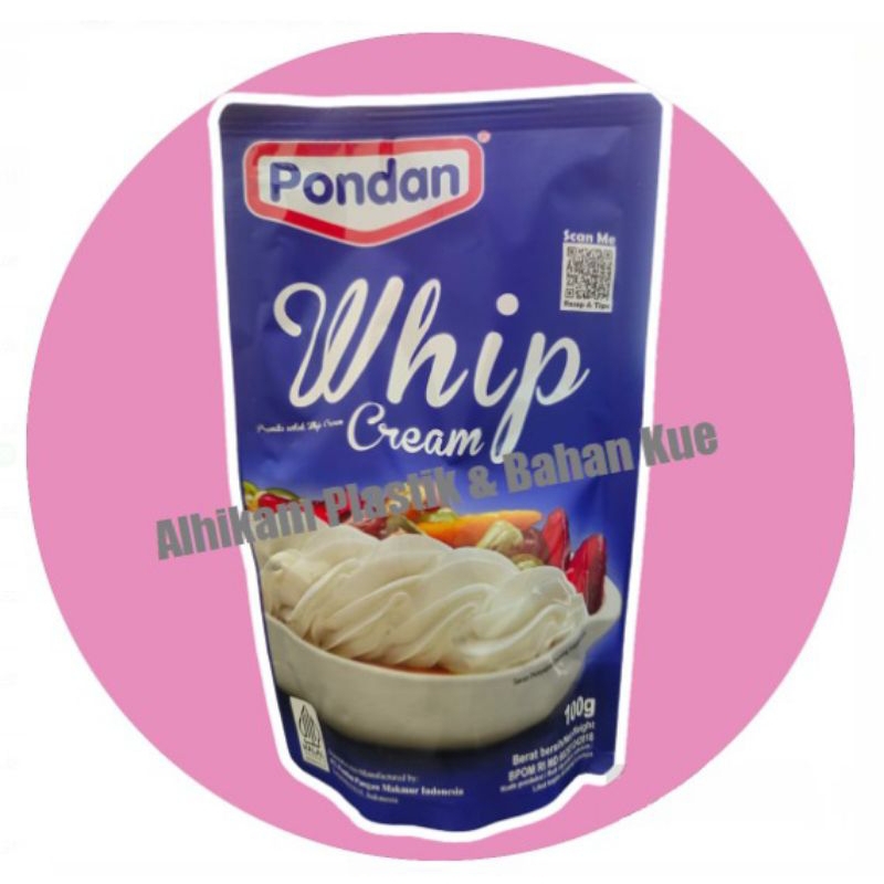 

PONDAN WHIP CREAM WHIPPY 100gr