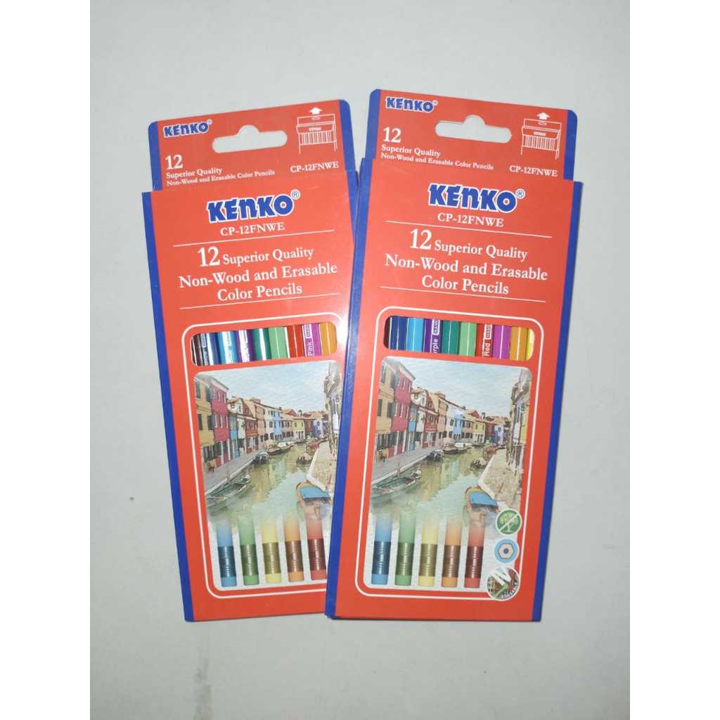 

Pensil Warna Kenko Eraser CP12FNWE 12W