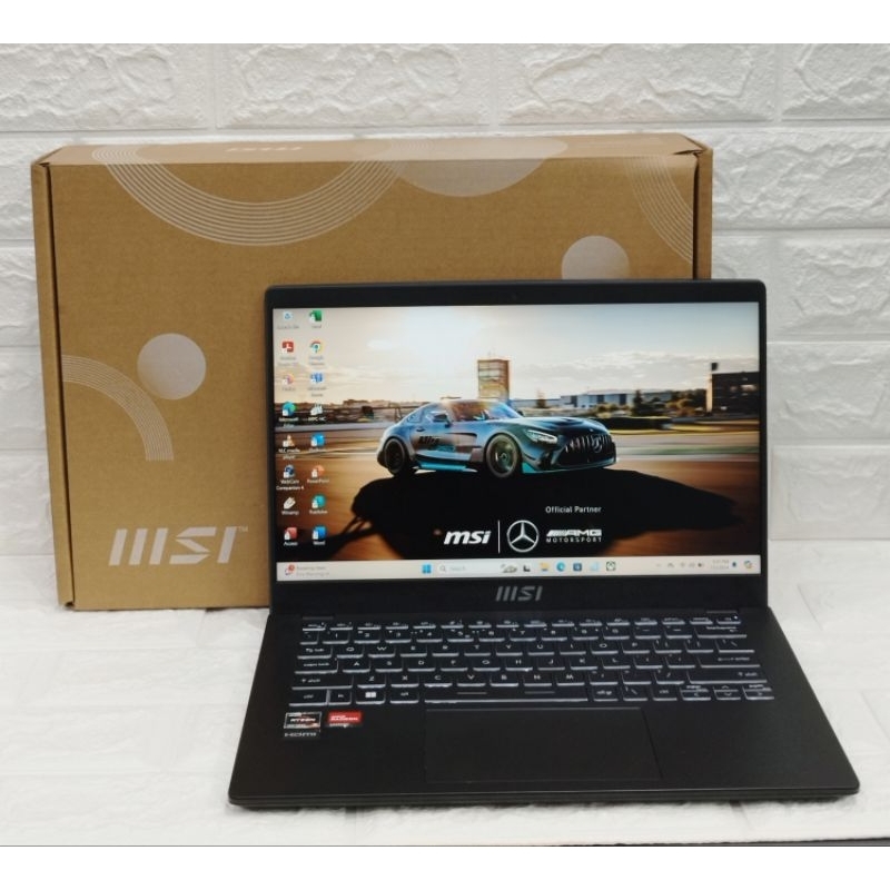 Laptop MSI Modern 14 AMD Ryzen 5 Gen 5 Ram 8 GB SSD 512 GB Like New