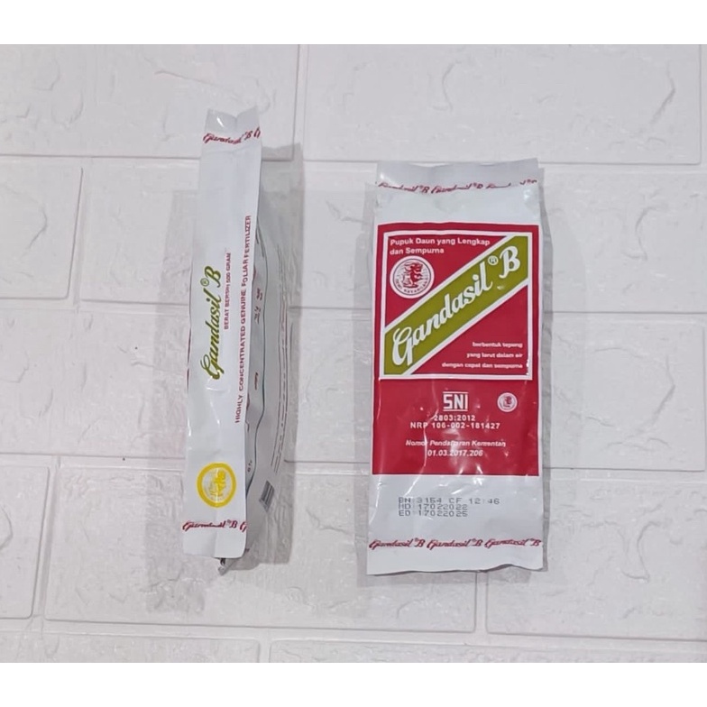KODE R8F Pupuk GANDASIL B  Pupuk Bunga dan Buah 5Gr