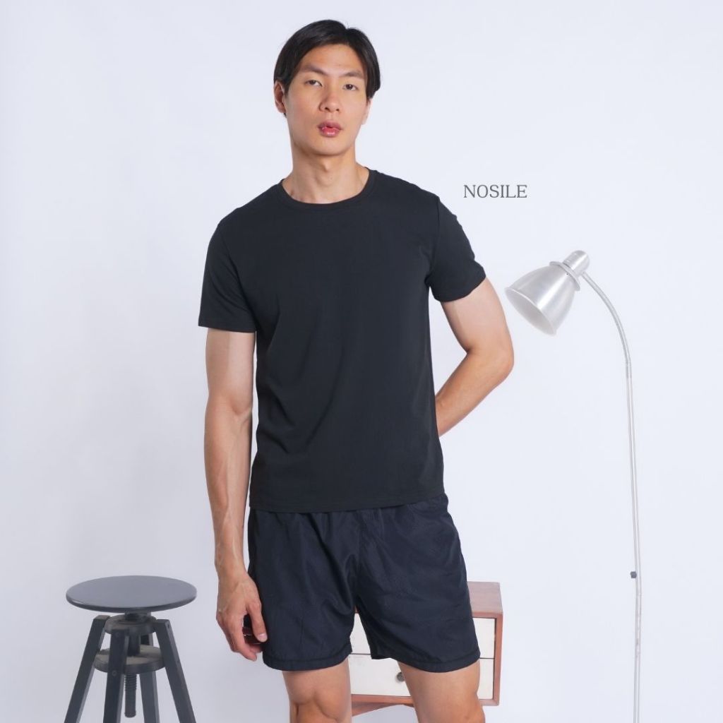 Nosile Kaos Polos T-Shirt Unisex Cotton Combed 40s