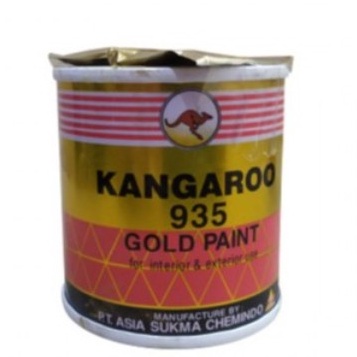 

KODE A3R9 CAT WARNA EMAS KANGAROO GOLD 935 1 KG CAT MINYAK BESI PAGAR TEMPA KANGGURU KANGURUU 935 1KG