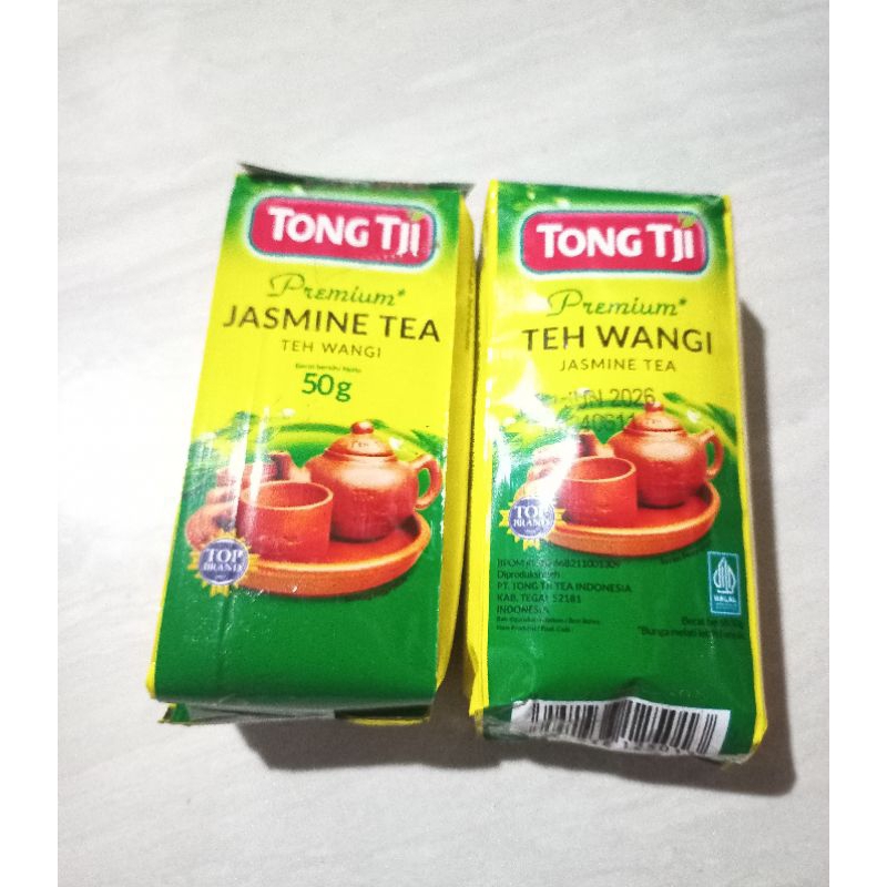 

TongTji Premium Teh Wangi jasmine tea 50 gram isi 2 pcs