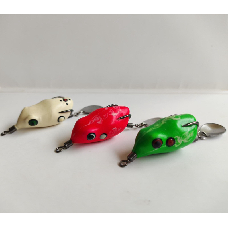 Soft Frog YF LURE - Umpan Casting Gabus Kodok Tiruan
