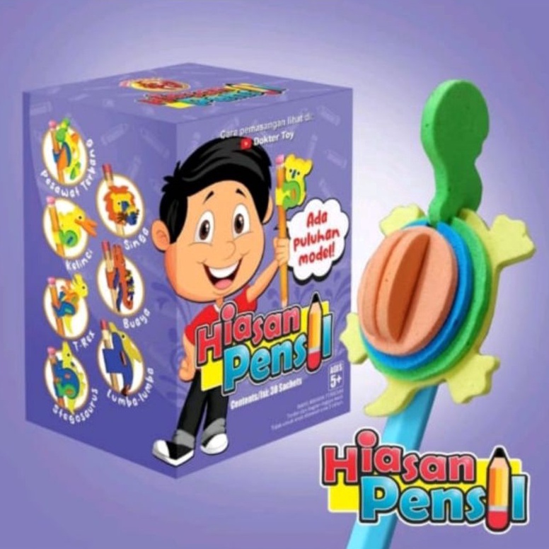 

Puzzle 3d Hiasan Pinsil Per Pack KODE K5M6