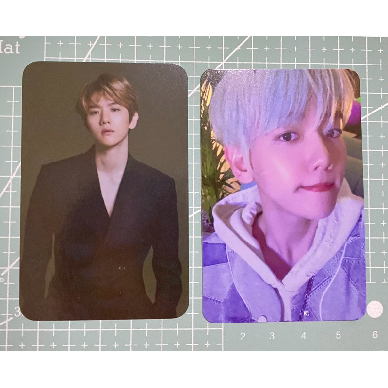 Baekhyun photocard exo trading card cream soda official tc ver b sehun pc chanyeol do bene lightstic