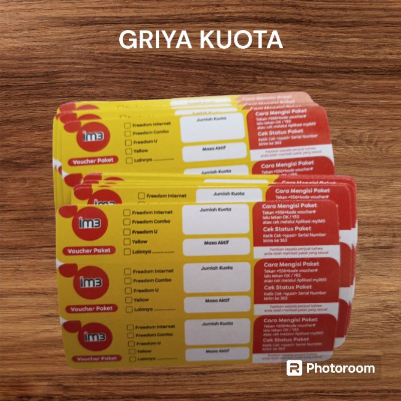 voucher kosong indosat