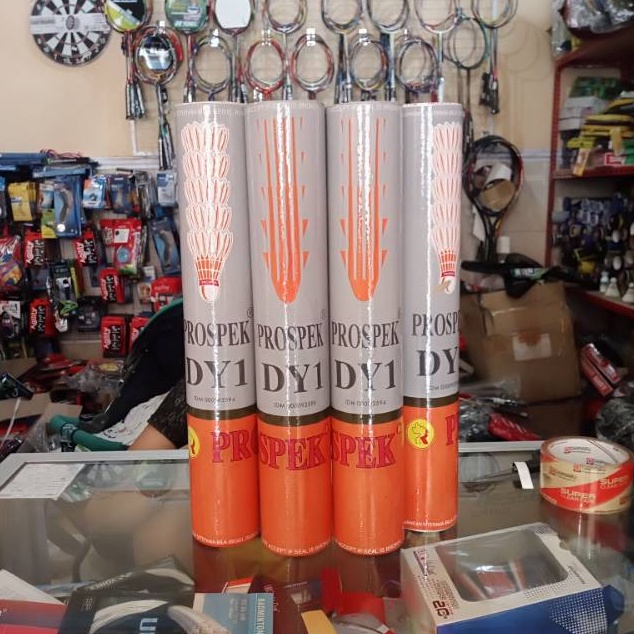 KODE B48J Shuttlecock badminton prospek oranye  kok bulutangkis prospek orange