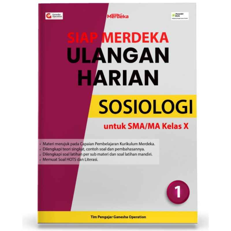 

SIAP MERDEKA ULANGAN HARIAN: Sosiologi SMA/MA Kelas X