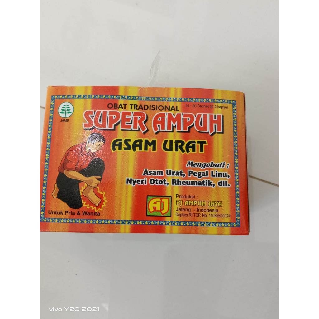 

SUPER AMPUH KAPSUL ISI 20 SACHET